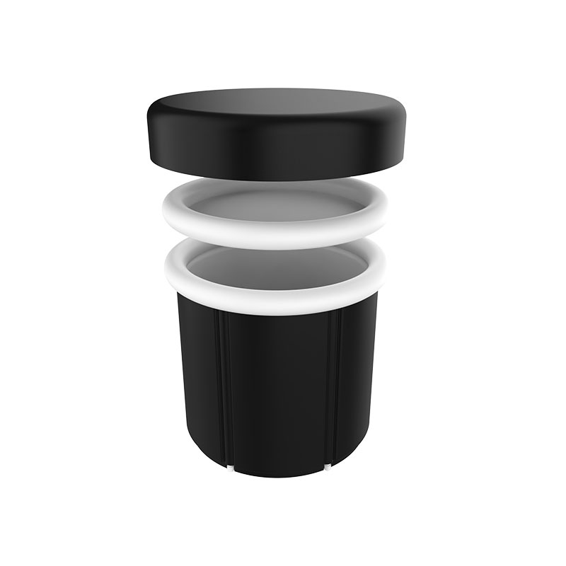 Nešiojamasis ledo pylimo vonia, suderinama su aušintuvu