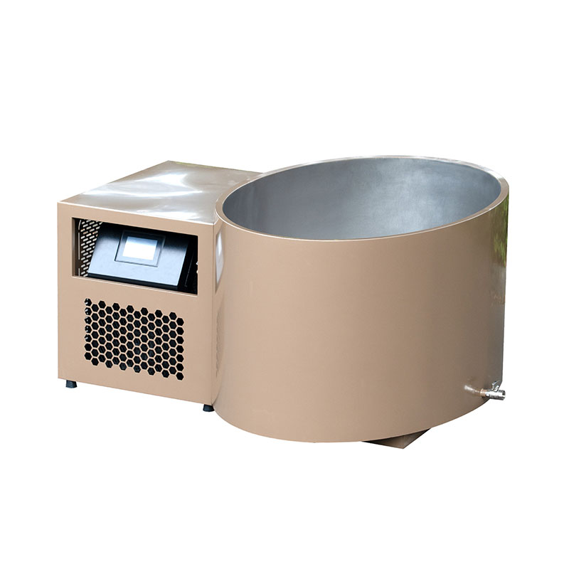 Šampano aukso pilnas 304 nerūdijančio plieno šalto giluminio vandens vonia