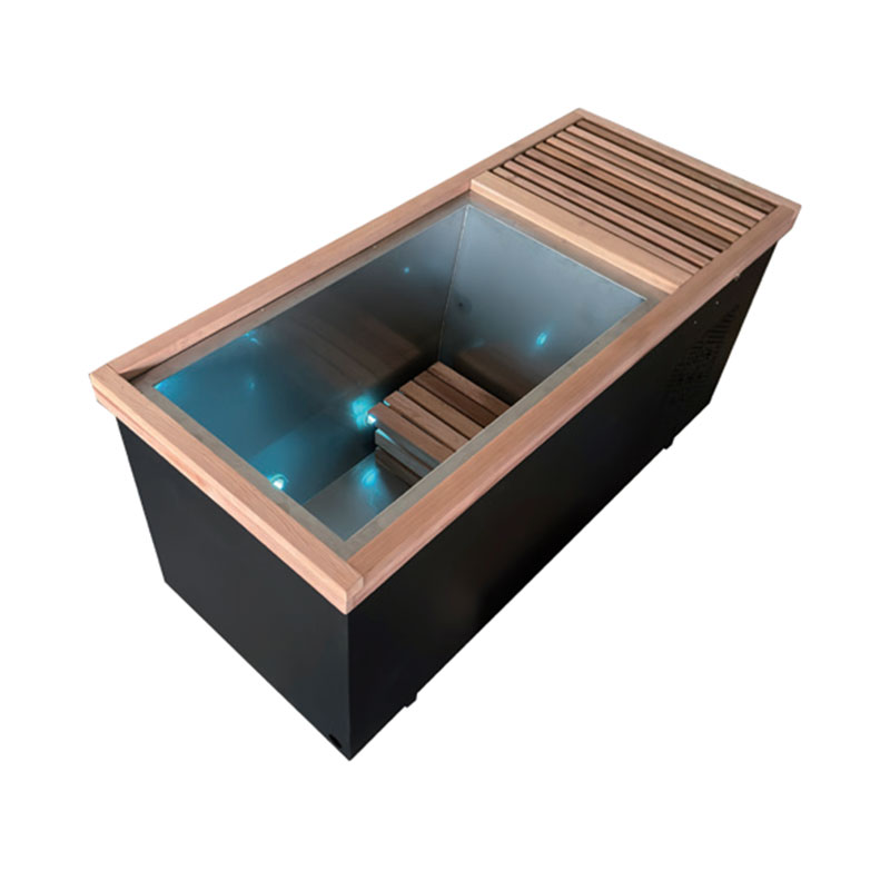 Nerūdijančio plieno šalto giluminio vandens vonia