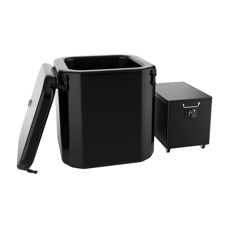 Inflatable Ice Bath Barrel With Cover