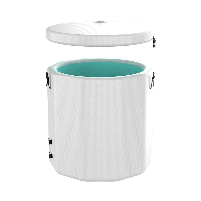 Pripučiamas ledo pasukimo vonia, skirta atsigauti šaltai vonioje